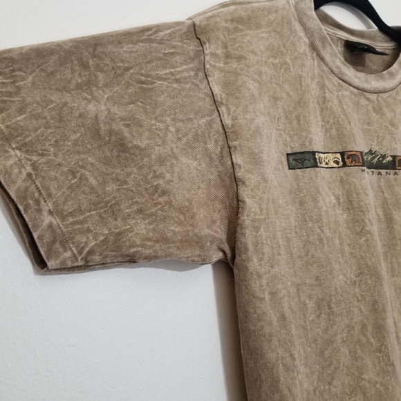 Prairie Mountain Vintage Montana Shirt Size Medium - Picture 7 of 8